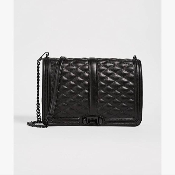 NWT REBECCA MINKOFF LOVE JUMBO QUILTED CROSSBODY - Picture 10 of 14